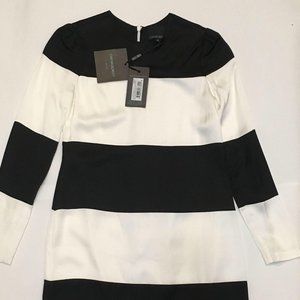 Cynthia Rowley Striped Mini Dress w/ Tags NEW Size 0